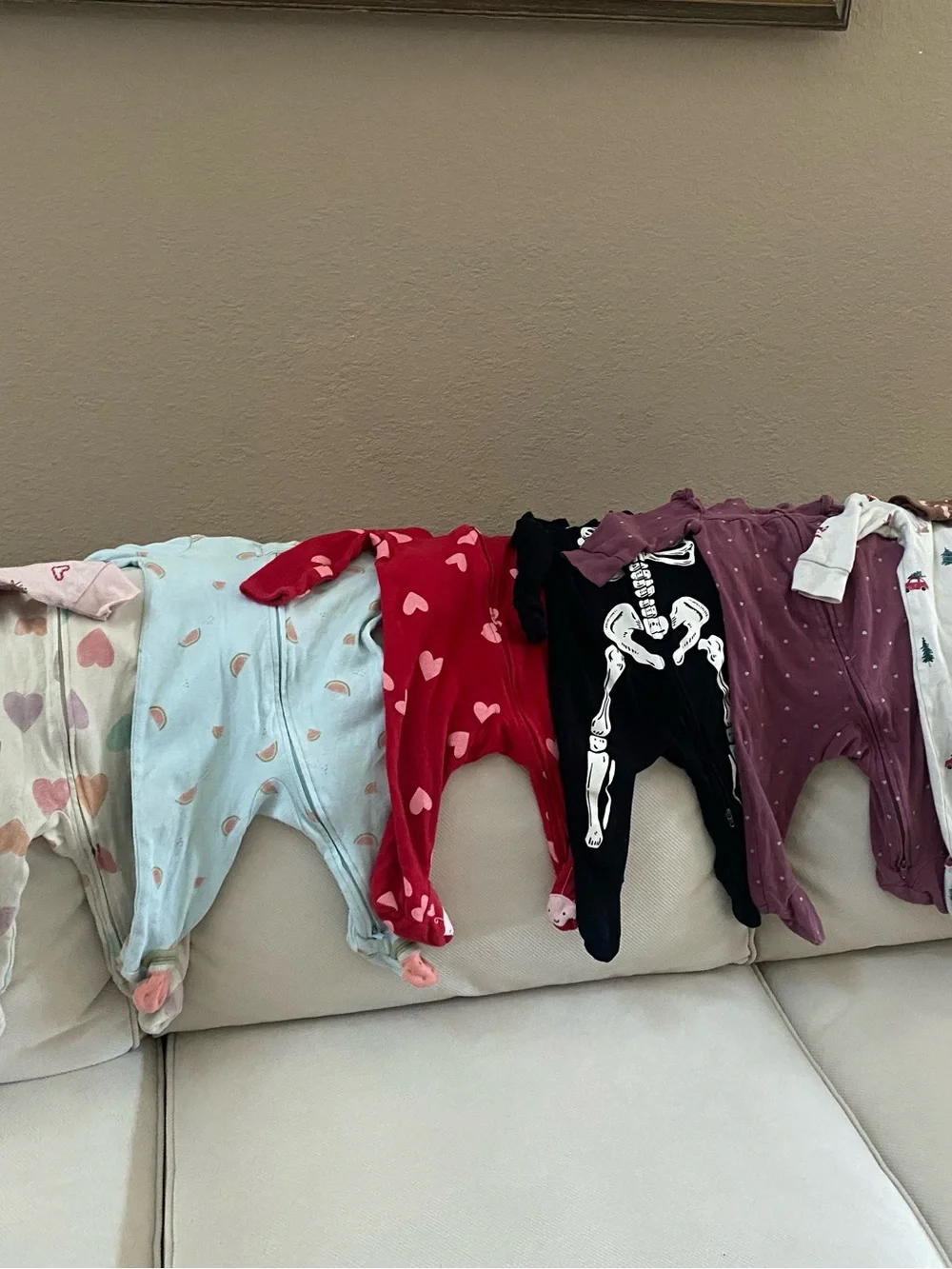 10 Assorted 5M- 9M Cotton Onesies